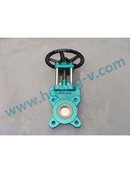 DIN cast iron GG25 slurry knife gate valve 